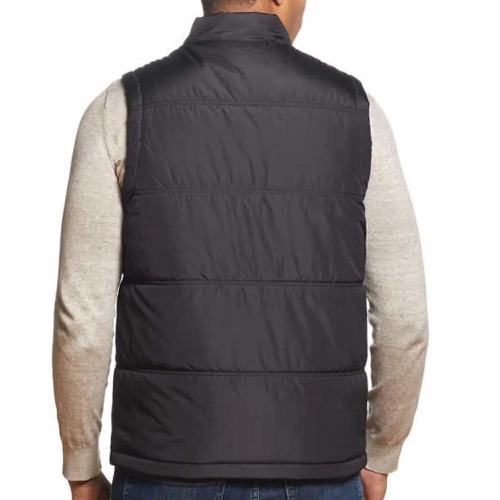 NWT - Weatherproof Vintage Men's Flannel Lined Puffer Vest - Size M
